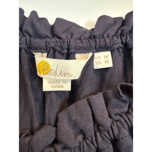 Boden Off-Shoulder Navy Peasant Blouse
Size: US 14 (UK 18) - Picture 3 of 5